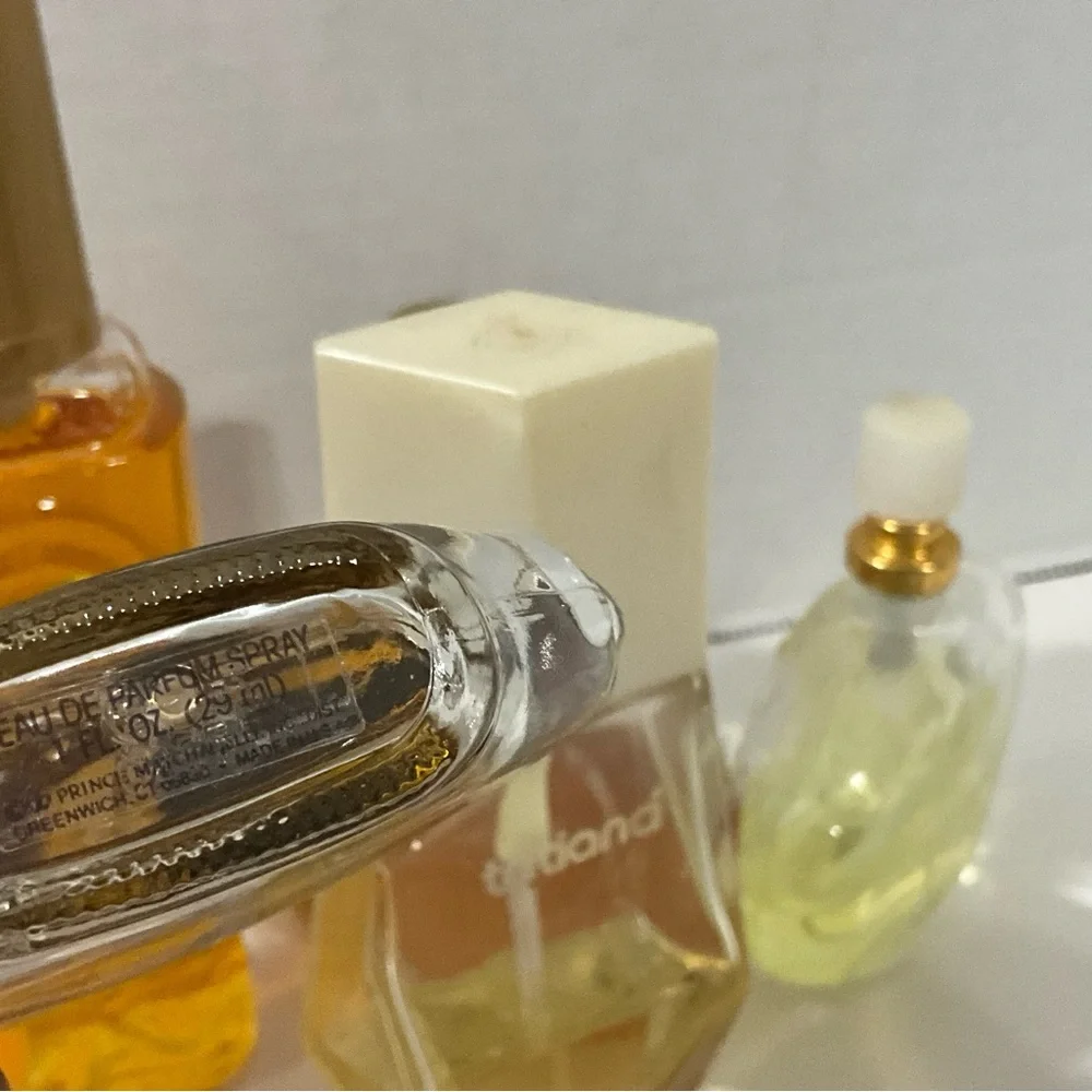 Vintage Assorted Lot of 7 Different Perfumes Sprays Collectible